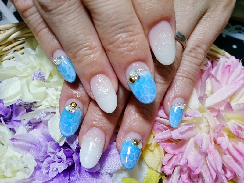 水面アート・ドロップ